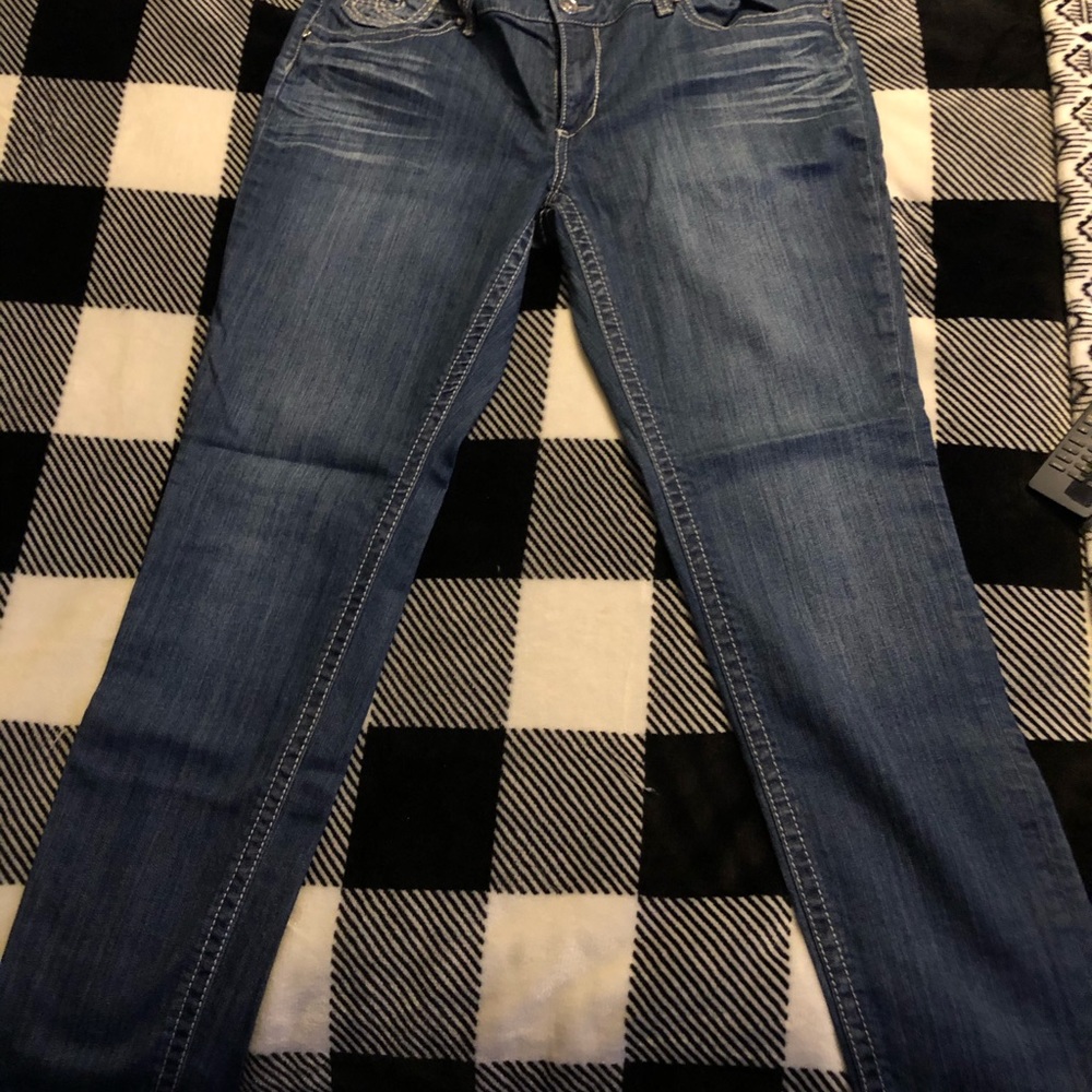 Straight leg size 14 Seven jeans